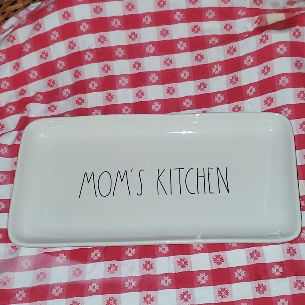 Rae Dunn by Magenta MOM'S KITCHEN Platter NWOT